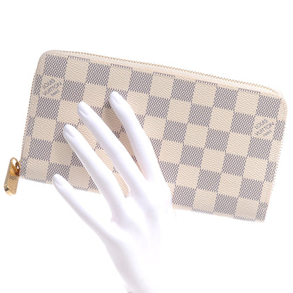 Louis Vuitton Damier Azur Zippy Wallet 2 of 8