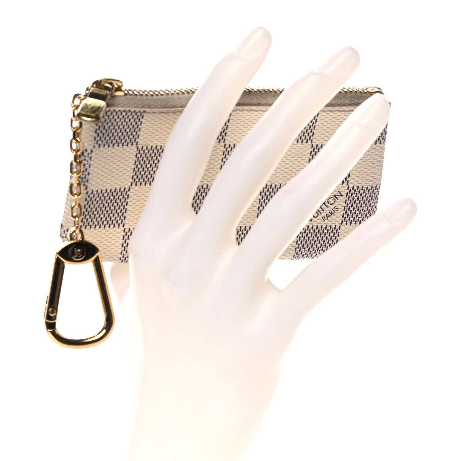 Louis Vuitton Damier Azur Key Pouch 2 of 11
