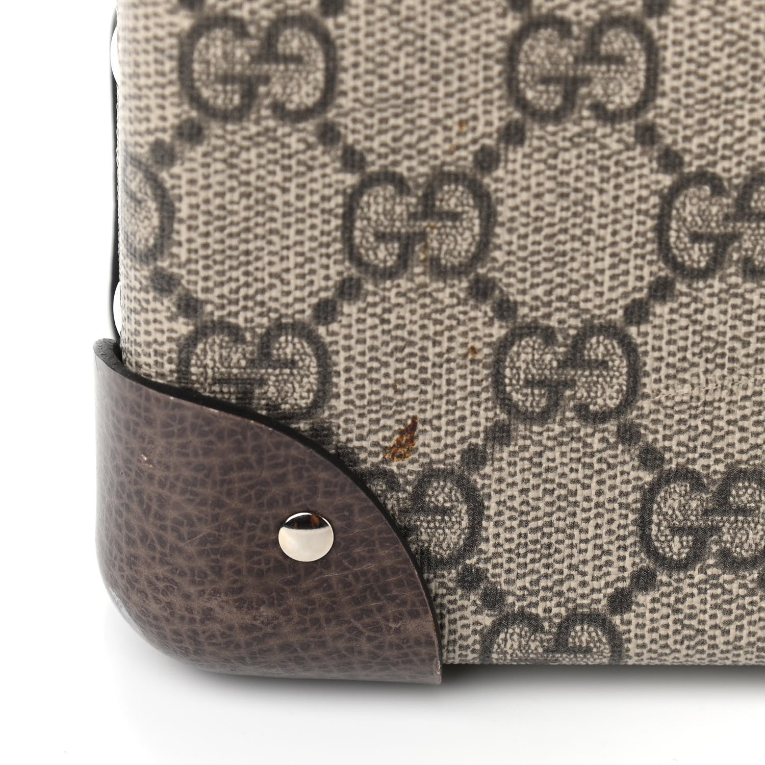 Gucci GG Supreme Monogram Globe-Trotter Beauty Case Brown 13 of 13