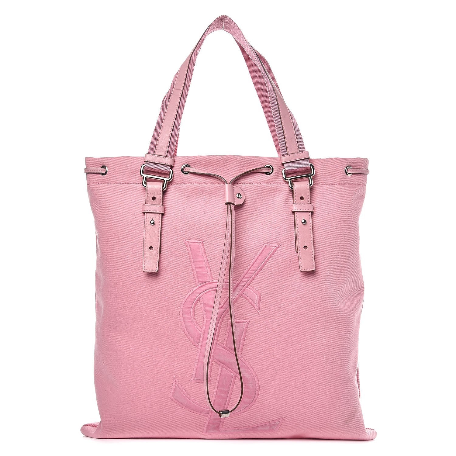 Saint Laurent Canvas Kahala Sac Pink 1 of 7