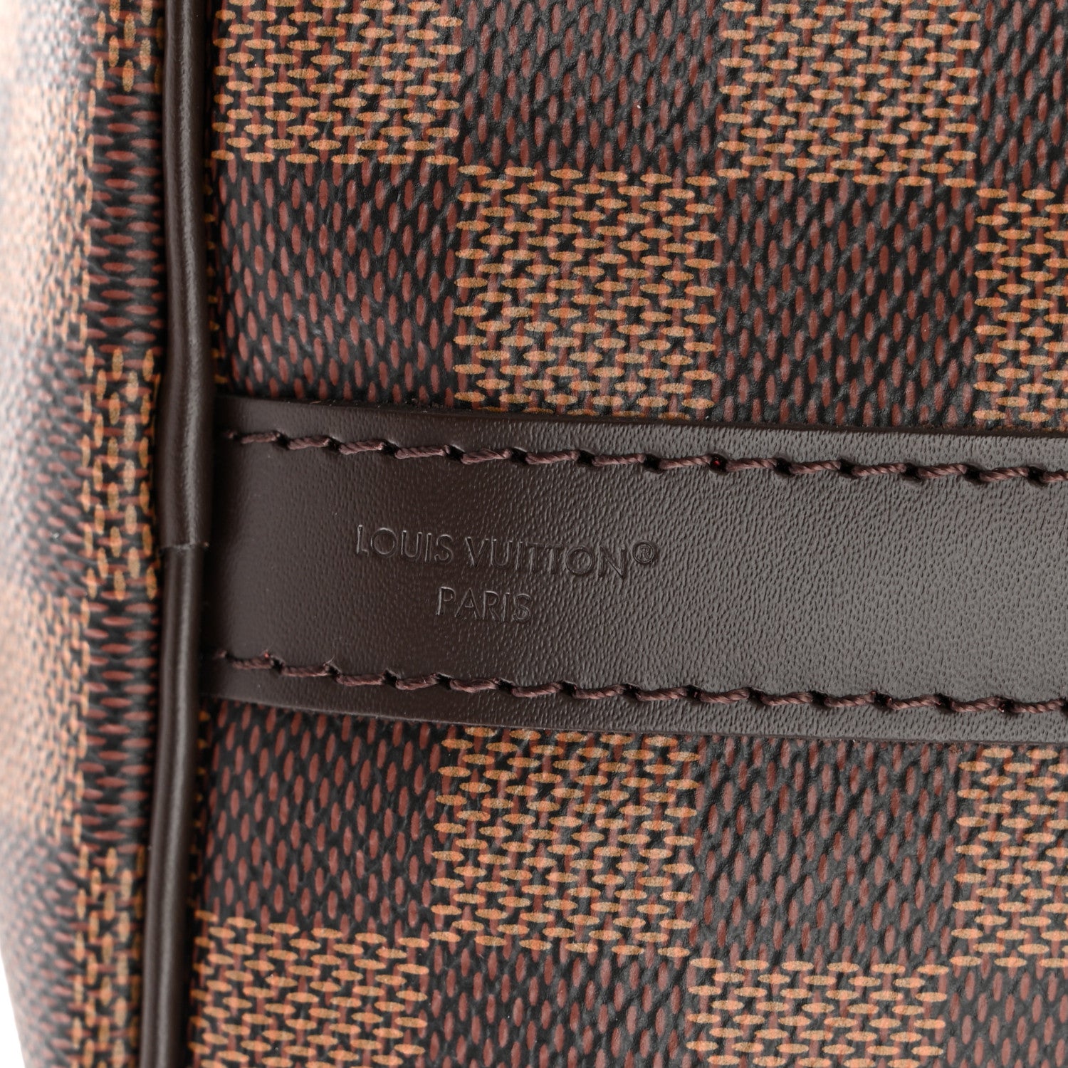 Louis Vuitton Damier Ebene Speedy Bandouliere 25 11 of 21