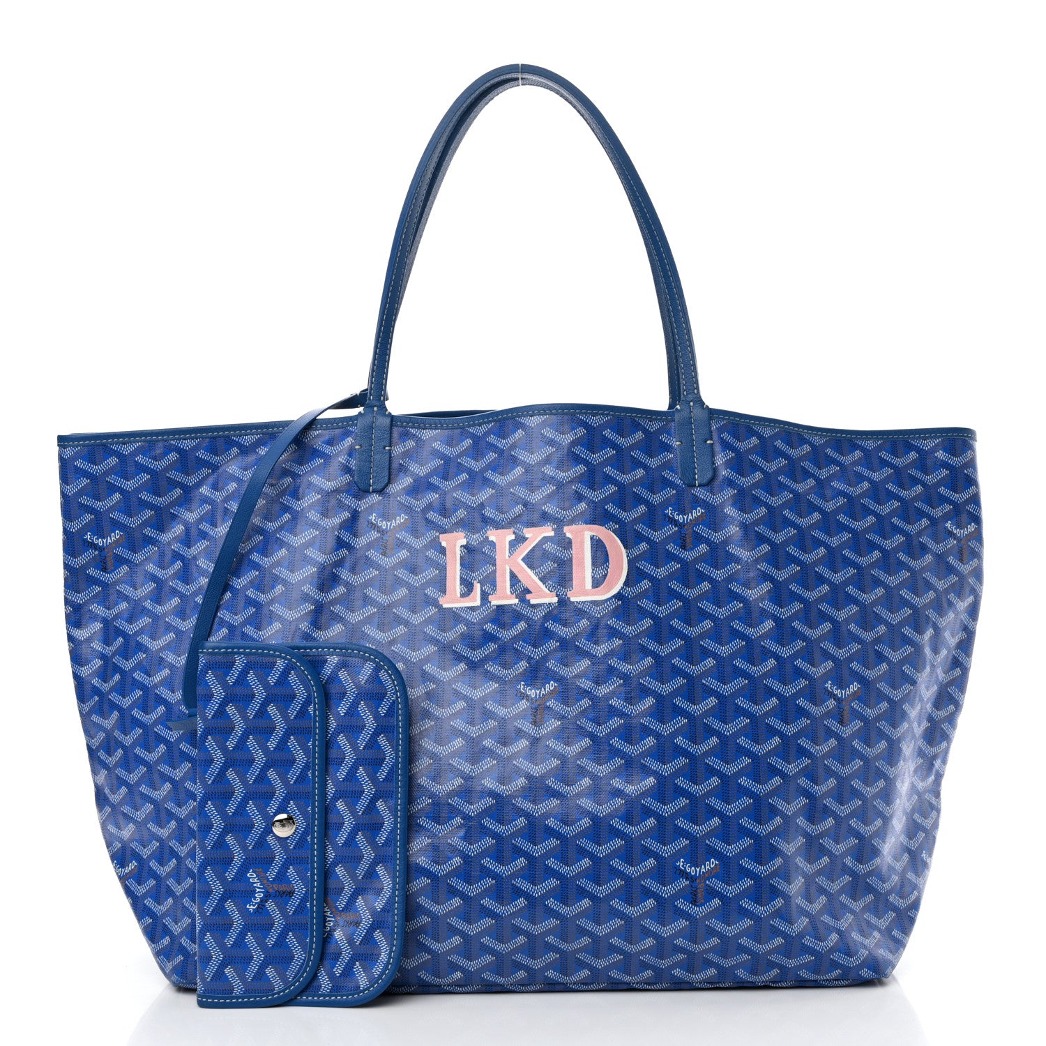 Goyard Goyardine Saint Louis GM Sky Blue 1651397 – FASHIONPHILE