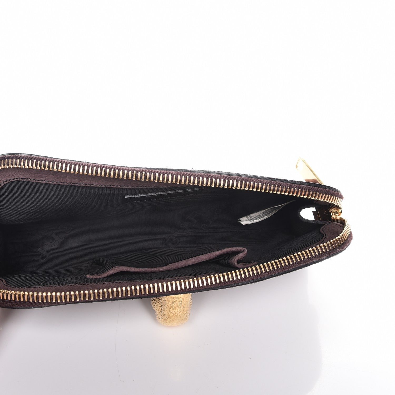 Burberry Prorsum Grainy Nubuck Alma Duck Clutch Purple 5 of 10