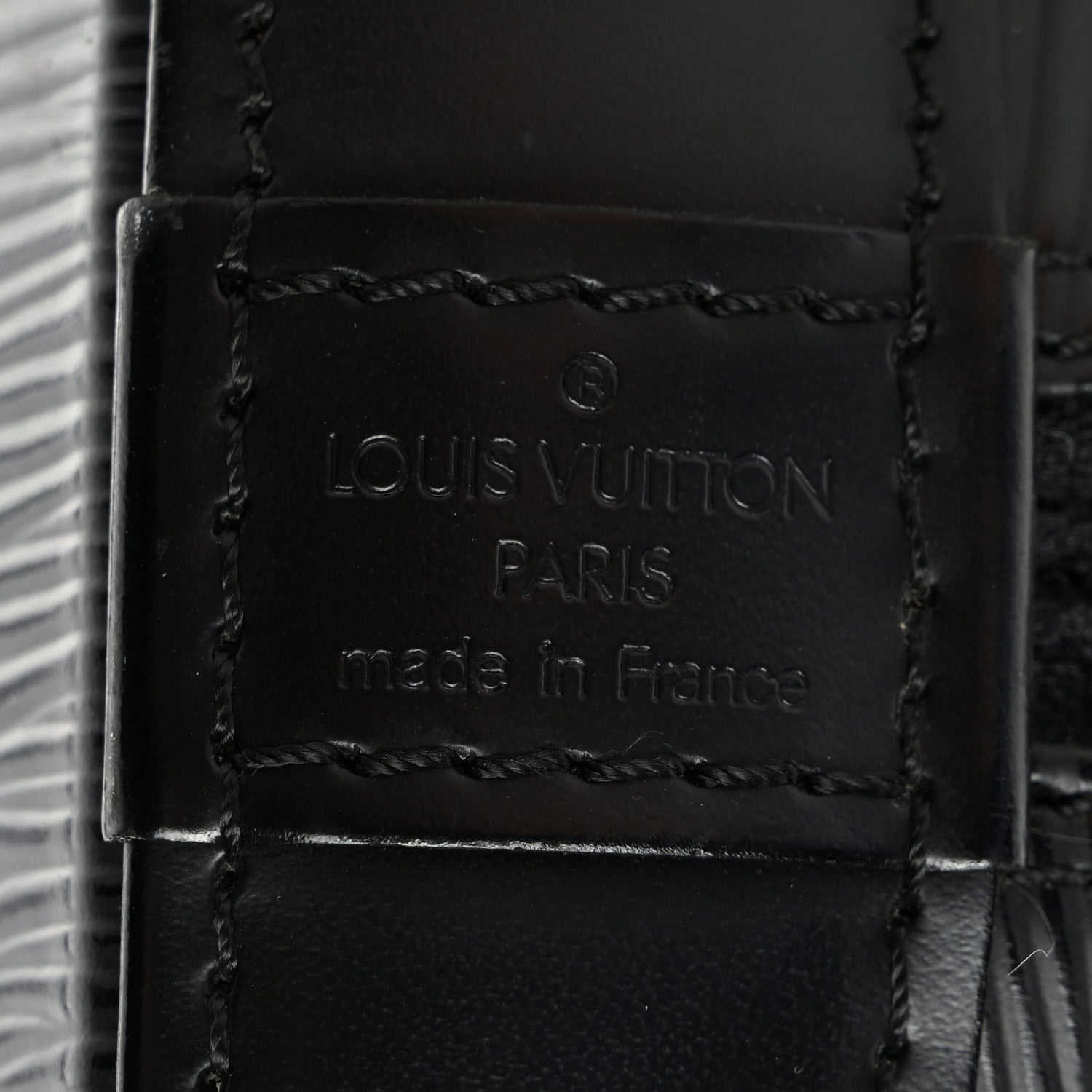 Louis Vuitton Epi Alma PM Black 6 of 10