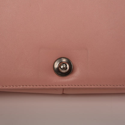 Chanel Lambskin Quilted New Medium Boy Flap Bag Pink 10 of 18
