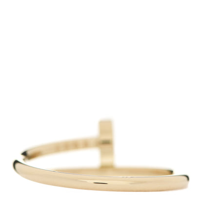 Cartier 18K Yellow Gold Small Juste Un Clou Ring 55 7.25 3 of 4