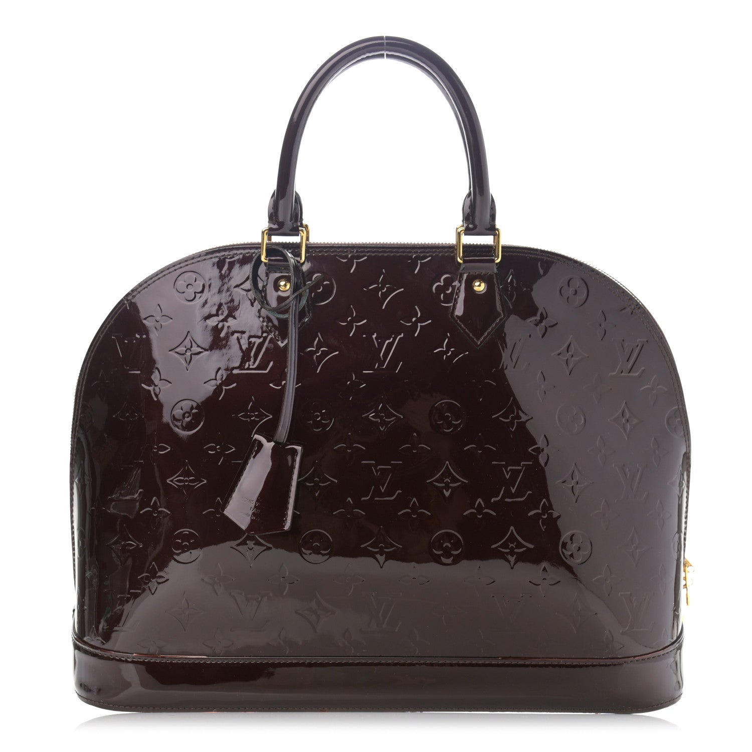 Louis Vuitton Vernis Alma GM Amarante 1 of 10