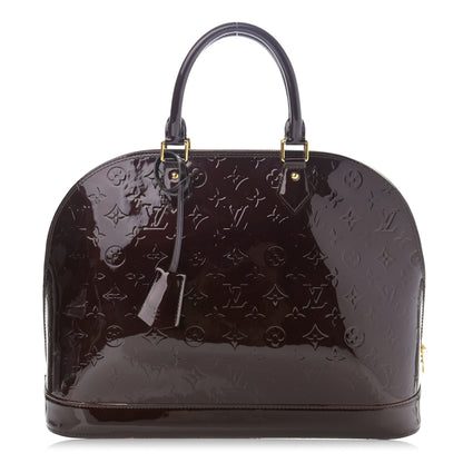 Louis Vuitton Vernis Alma GM Amarante 1 of 10