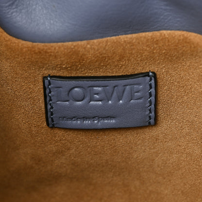 Loewe Calfskin Mini Flamenco Knot Bag Indigo Tan 6 of 8