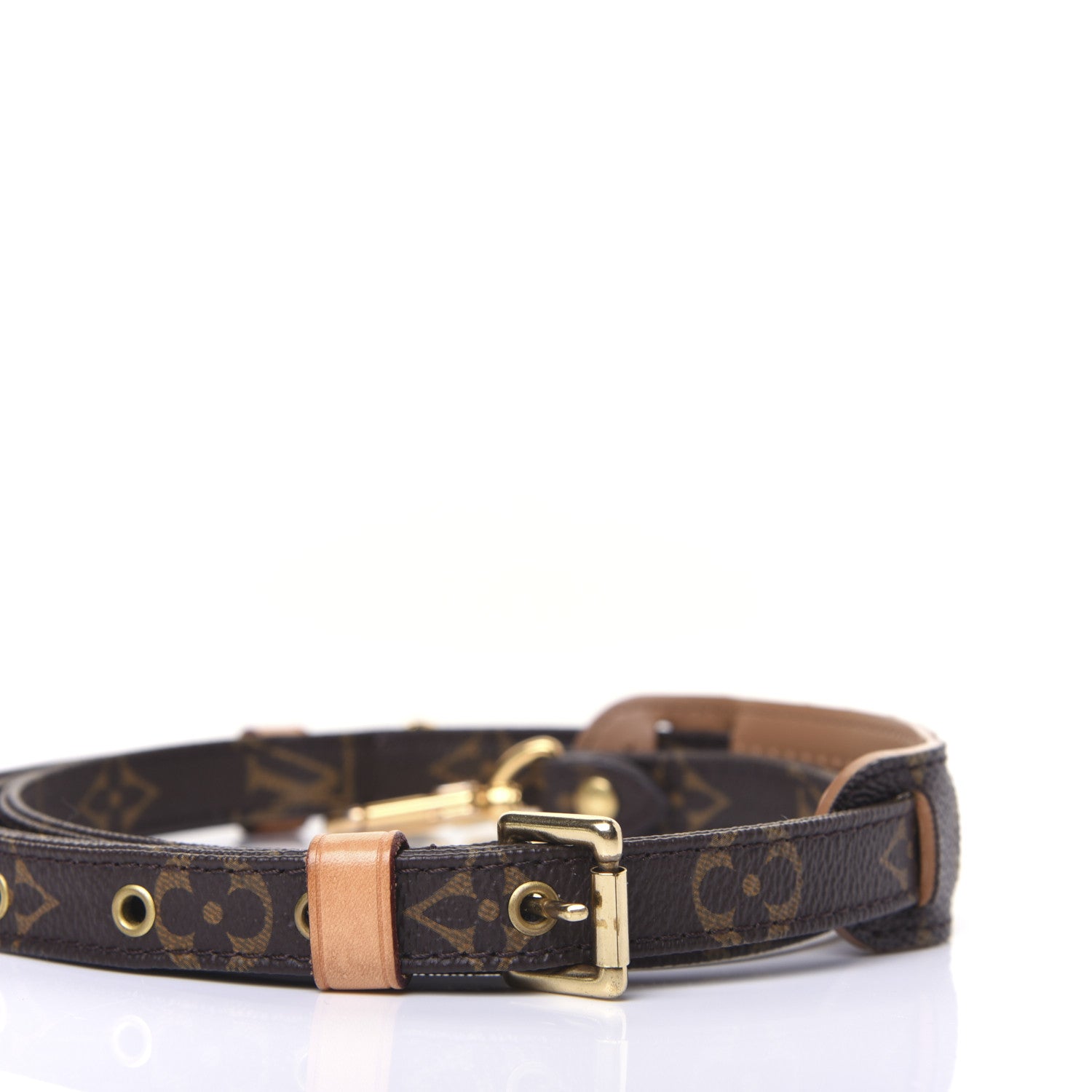 Louis Vuitton Monogram 16mm Adjustable Shoulder Strap 3 of 12