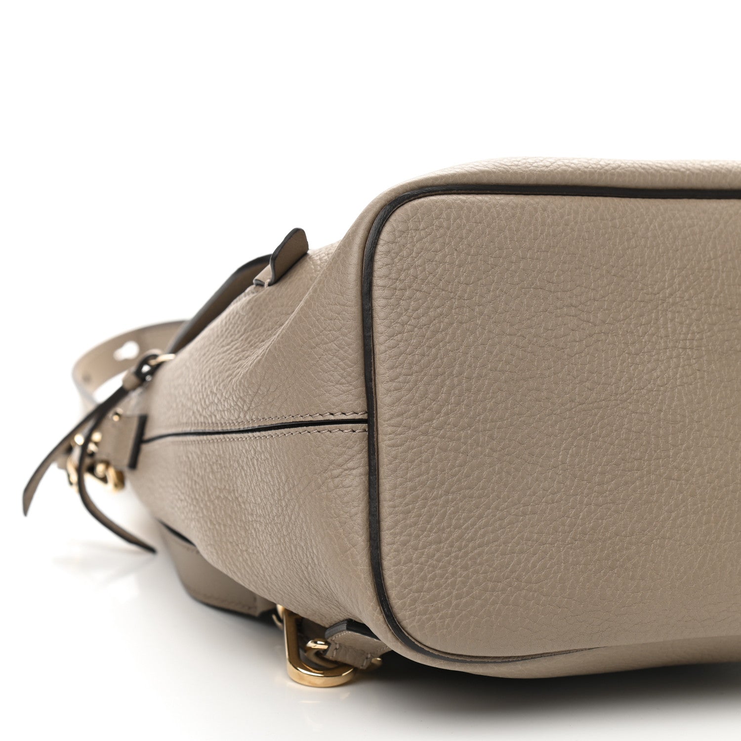 Chloe Suede Calfskin Mini Faye Backpack Motty Grey 8 of 9
