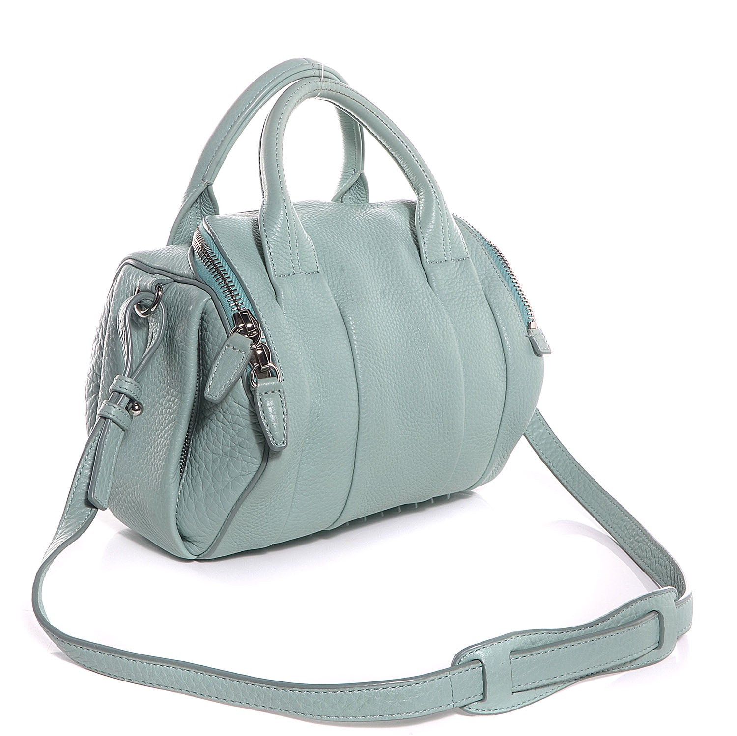 Alexander Wang Pebbled Calfskin Rockie Peppermint 3 of 8