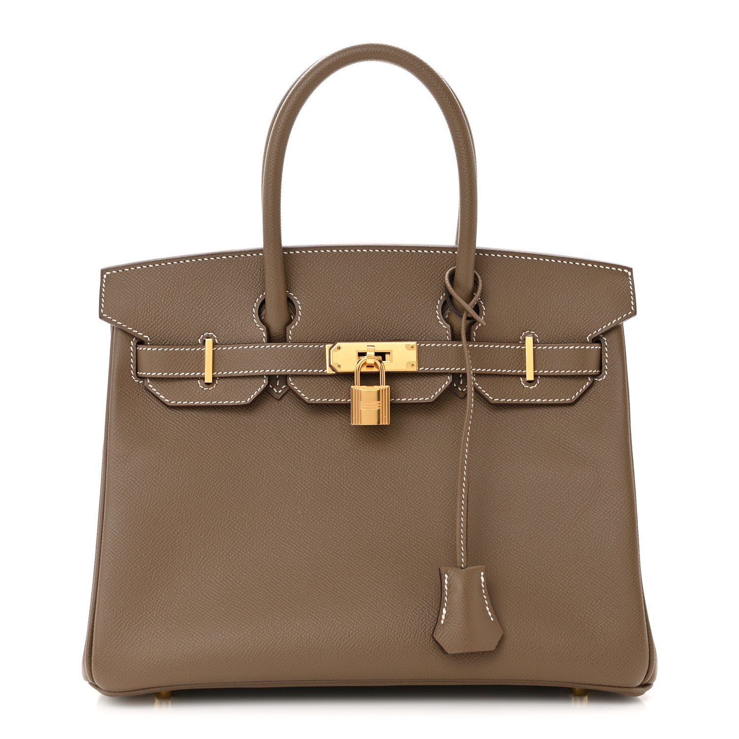 Hermes Epsom BIRKIN 30 Etoupe 1 of 11
