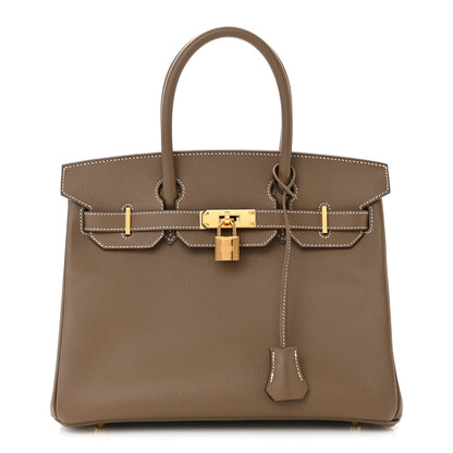 Hermes Epsom BIRKIN 30 Etoupe 1 of 11