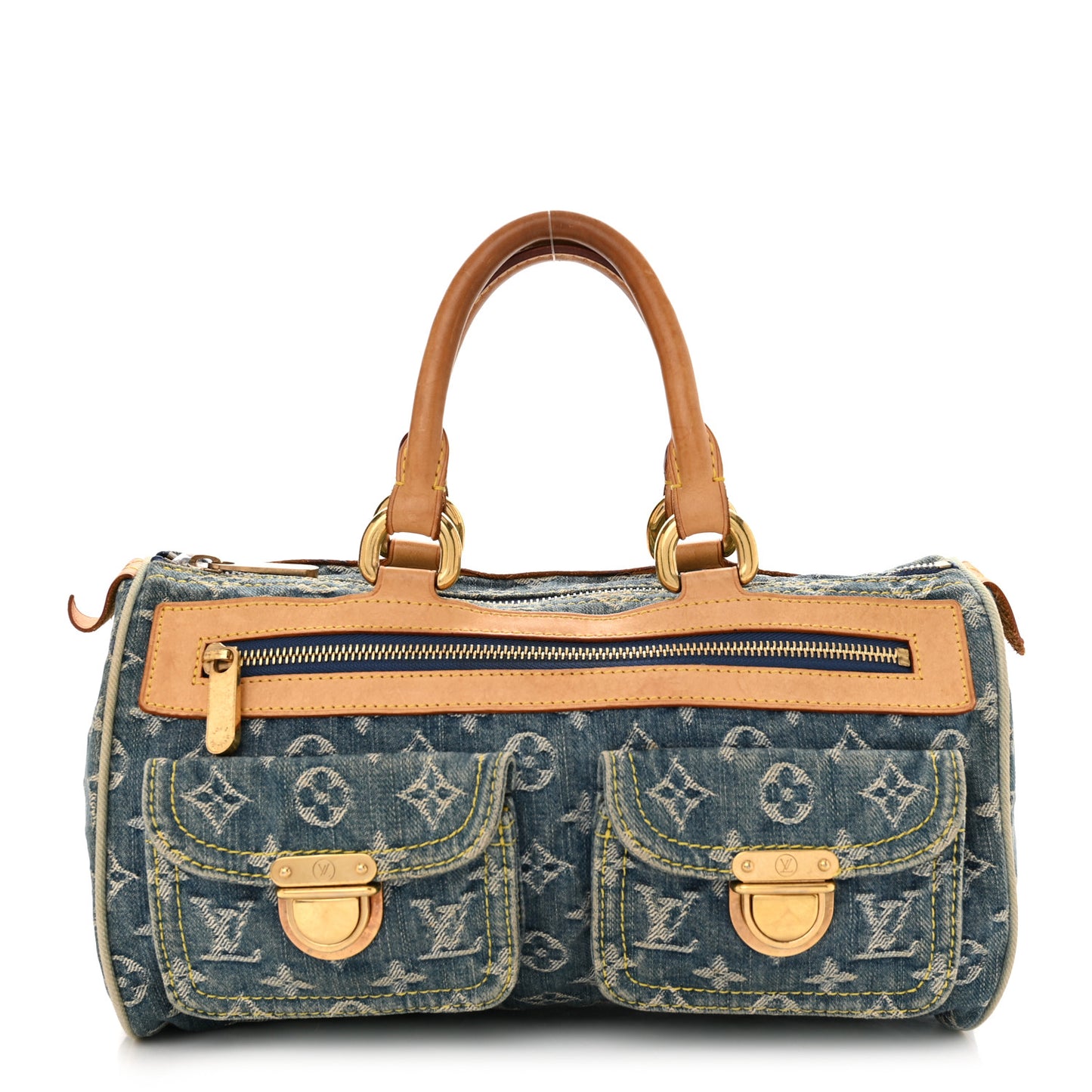 Monogram Denim Neo Speedy Blue