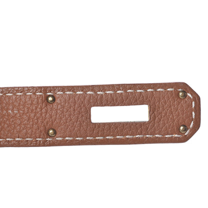 Hermes Togo Kelly Retourne 28 Gold 17 of 34