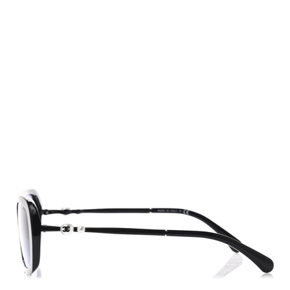 Chanel Pearl Square Sunglasses 5427-H-A Black 2 of 4