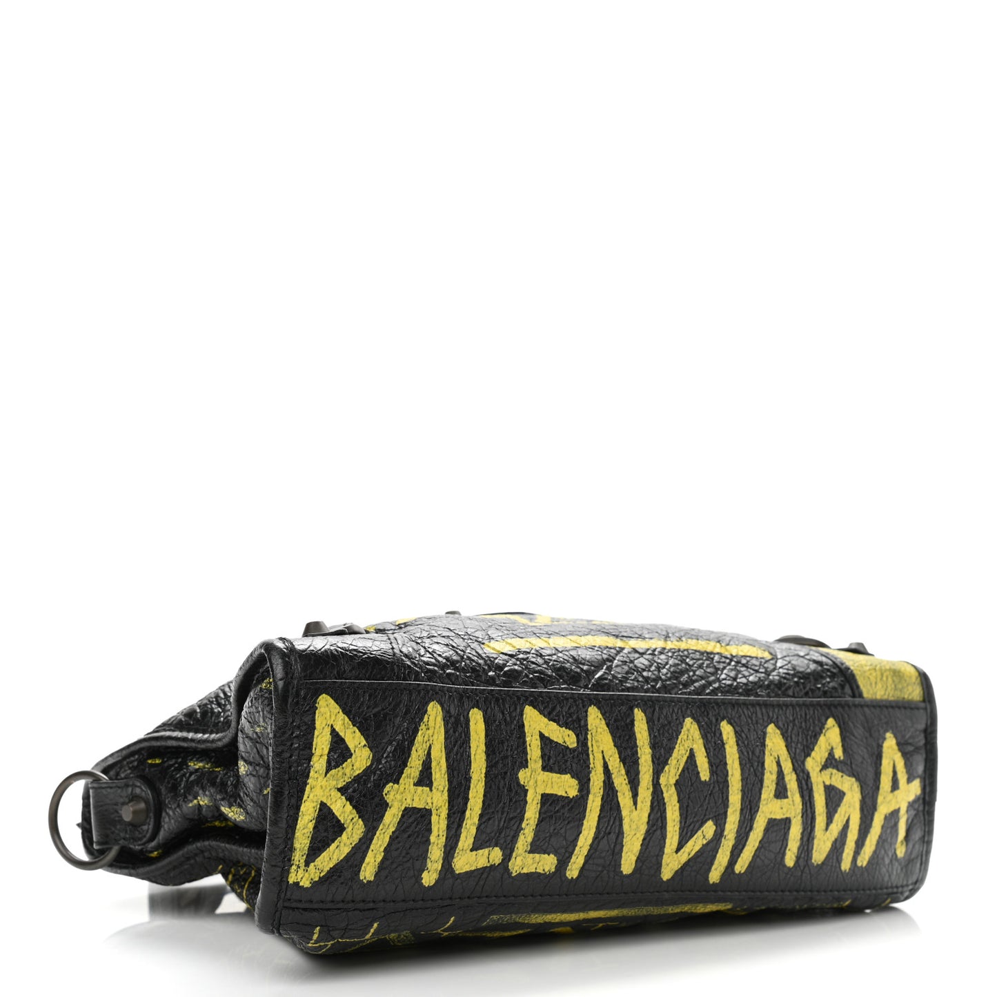 Agneau Graffiti Classic Hardware S City Black Yellow