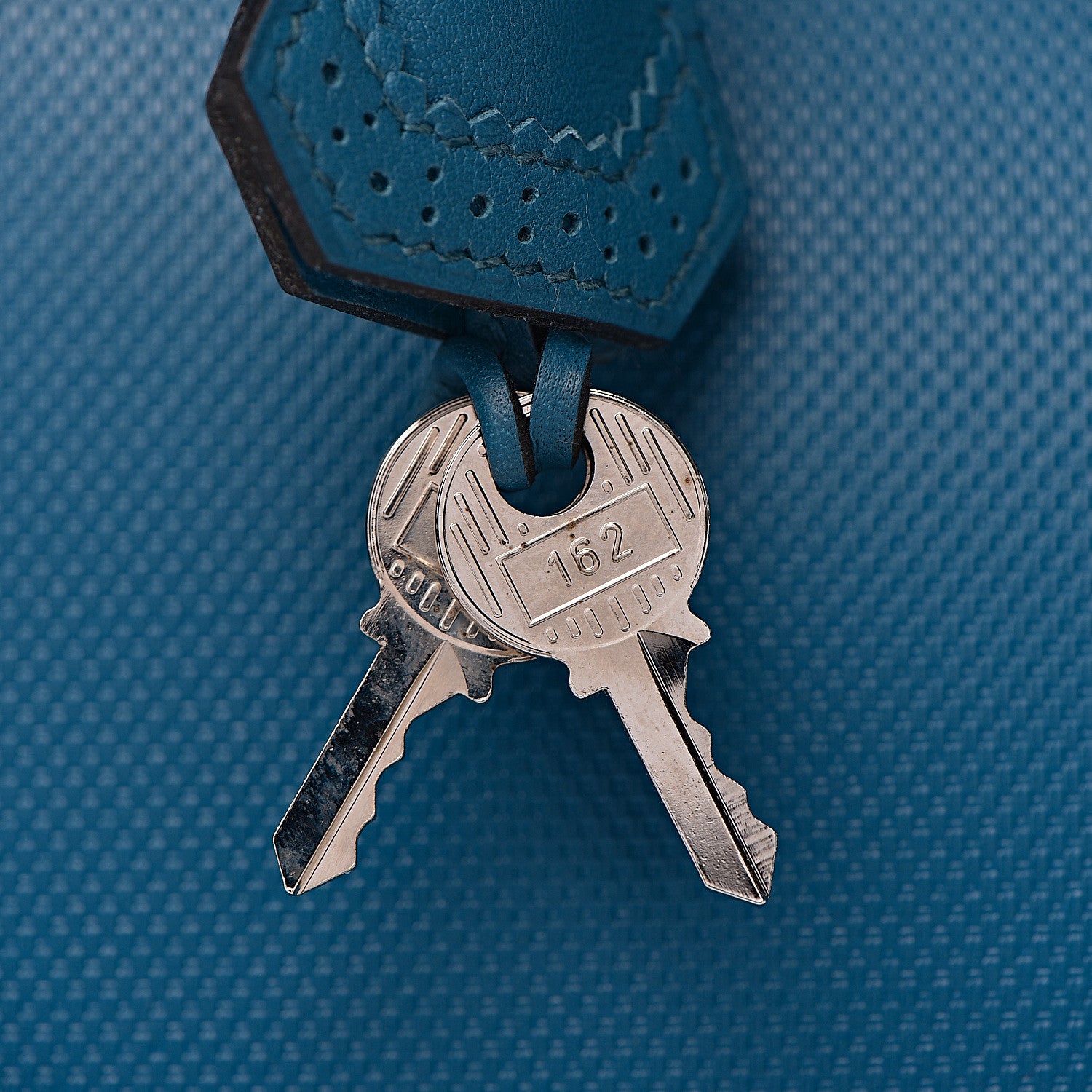 Hermes Swift Grain d'H Ghillies Kelly 35 Bleu Izmir 23 of 44