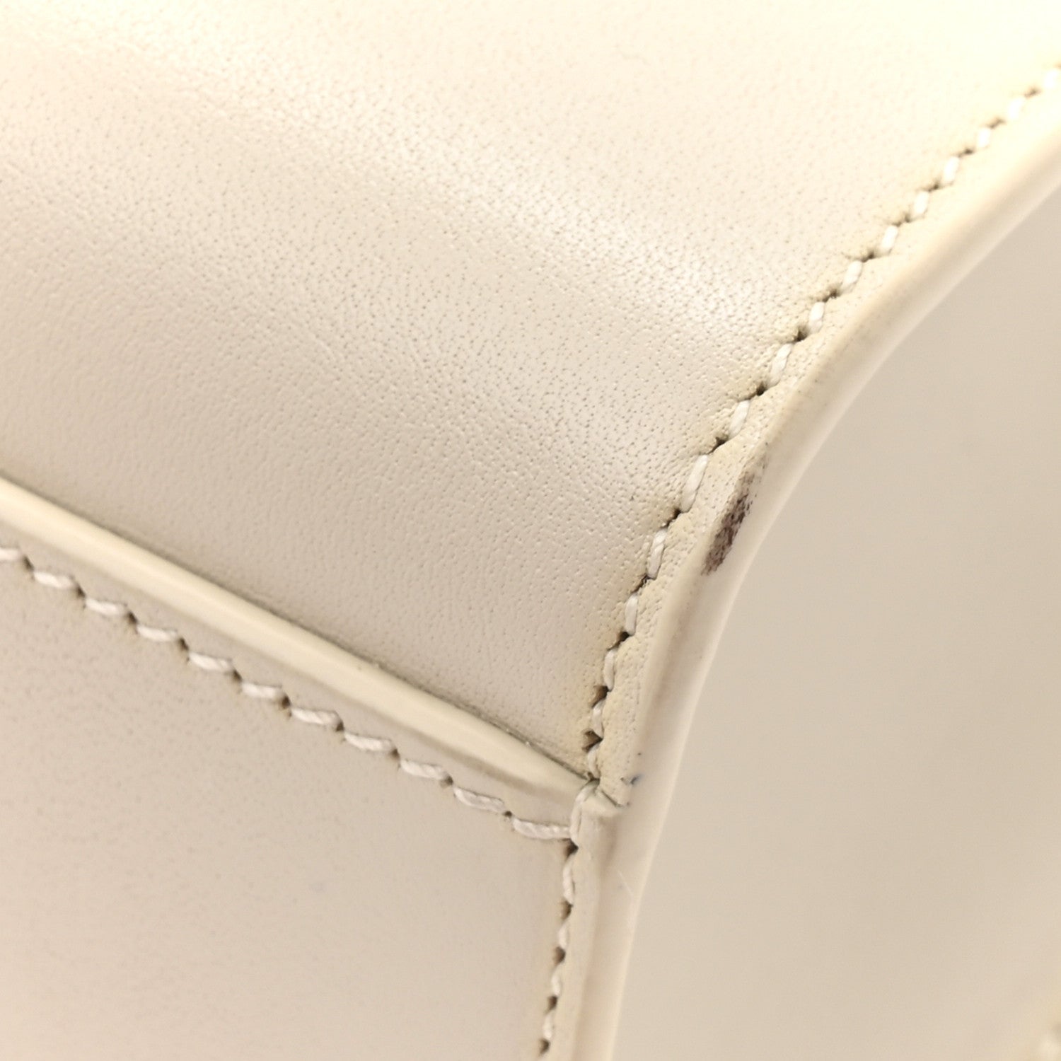 Saint Laurent Smooth Calfskin Manhattan Shoulder Bag Crema Soft 12 of 14