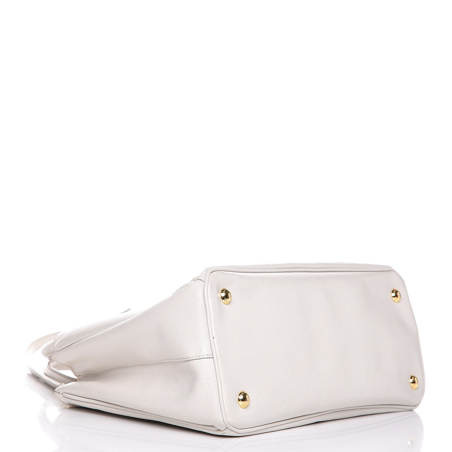 Saffiano Lux Medium Tote Talco