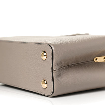 Louis Vuitton Taurillon Capucines BB Galet 9 of 9
