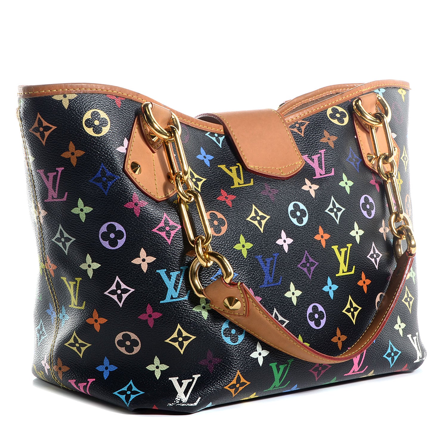 Louis Vuitton Monogram Multicolor Annie GM Black 3 of 7