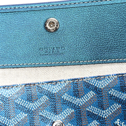Goyard Iridescent Goyardine Saint Louis PM Pearly Blue 7 of 10