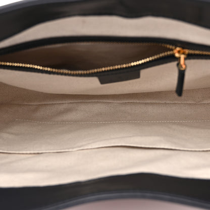 Gucci Boarded Dyana Lux Calfskin Bi-Color Medium Jackie 1961 Hobo Red Mineral Blue 5 of 12