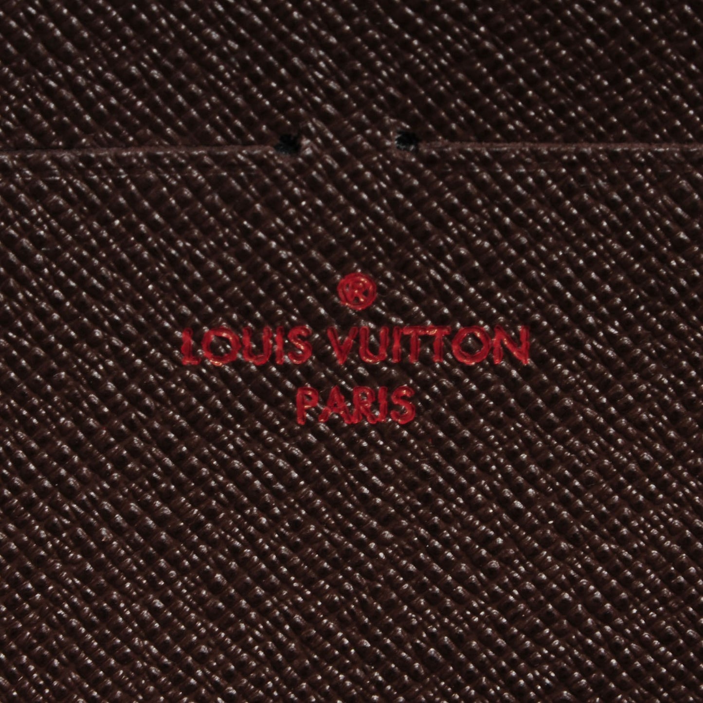 Damier Ebene Zippy Wallet