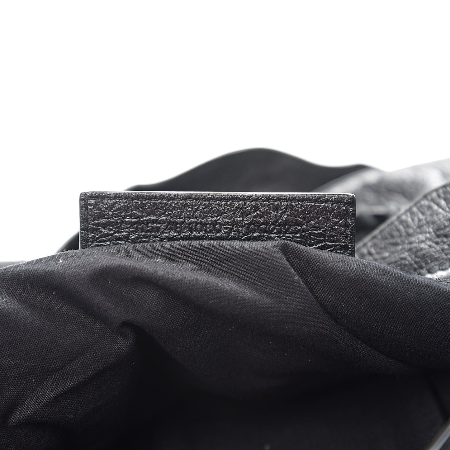 Agneau Arena Graffiti Short Strap Classic Hardware City Black White