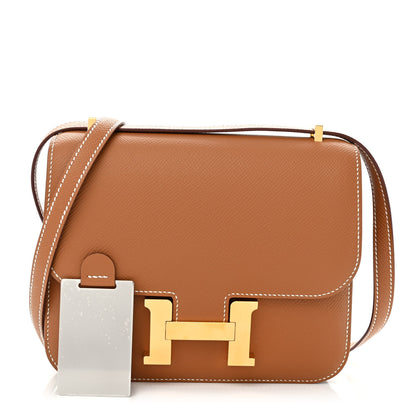 Hermes Epsom Constance 18 Gold 1 of 12