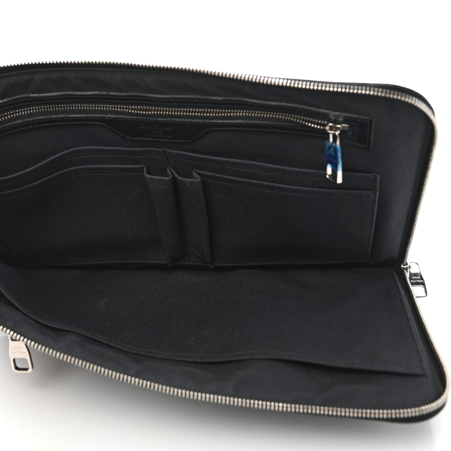 Damier Graphite Poche Documents Holder