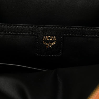 MCM Visetos Studded Medium Dual Stark Backpack Cognac 5 of 13