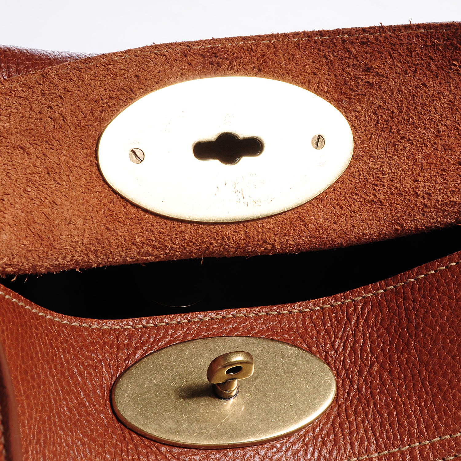 Mulberry Natural Leather East West Bayswater Oak 6 of 12