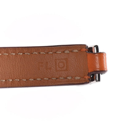 Hermes Swift Rivale Double Tour Bracelet XS Orange 5 of 6