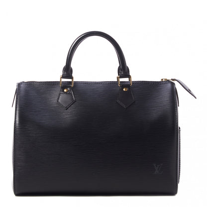 Louis Vuitton Epi Speedy 30 Black 1 of 9