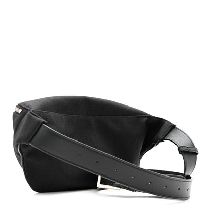 Saint Laurent Canvas Monogram Belt Bag Black 2 of 11