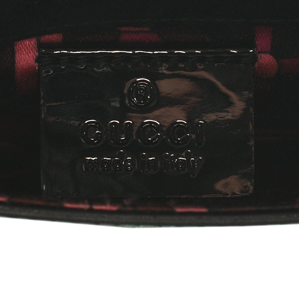 Patent Mirror Clutch Black