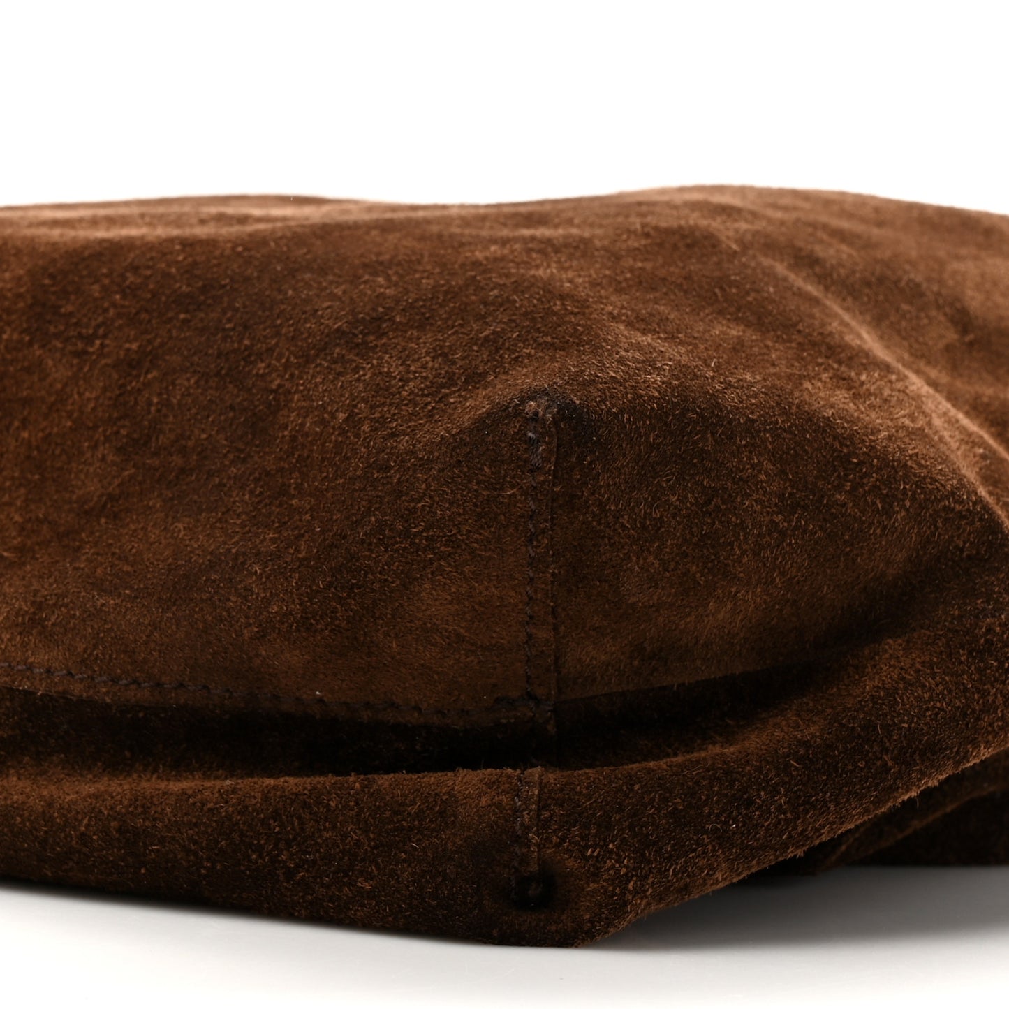 Suede Bindle Bag Espresso