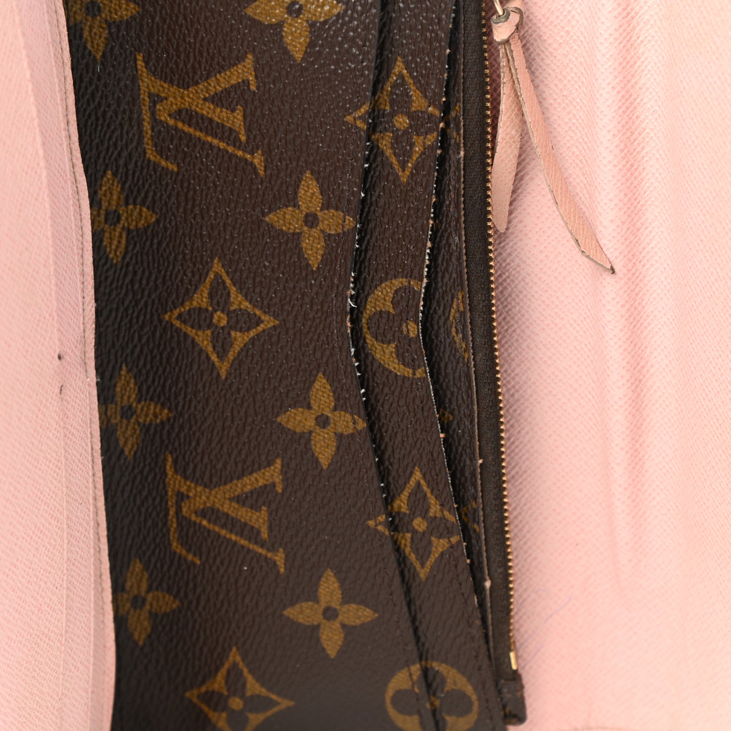 Louis Vuitton Monogram Josephine Wallet Rose Ballerine 7 of 14