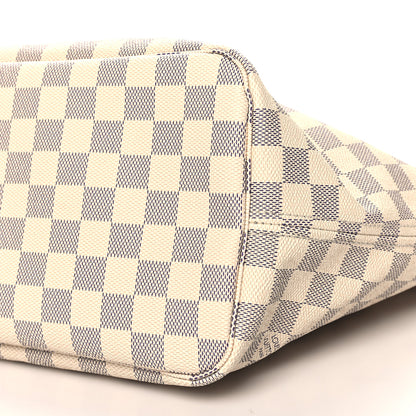 Louis Vuitton Damier Azur Neo Neverfull MM Rose Ballerine 10 of 10