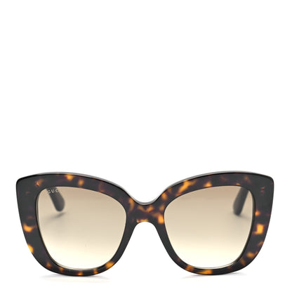 Gucci Cat Eye Sunglasses GG0327S Tortoise 2 of 8