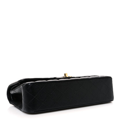 Chanel Caviar Quilted Medium Double Flap Black 4 of 11