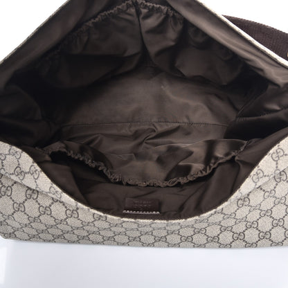 Gucci GG Plus Monogram Messenger Diaper Bag Dark Brown 5 of 12