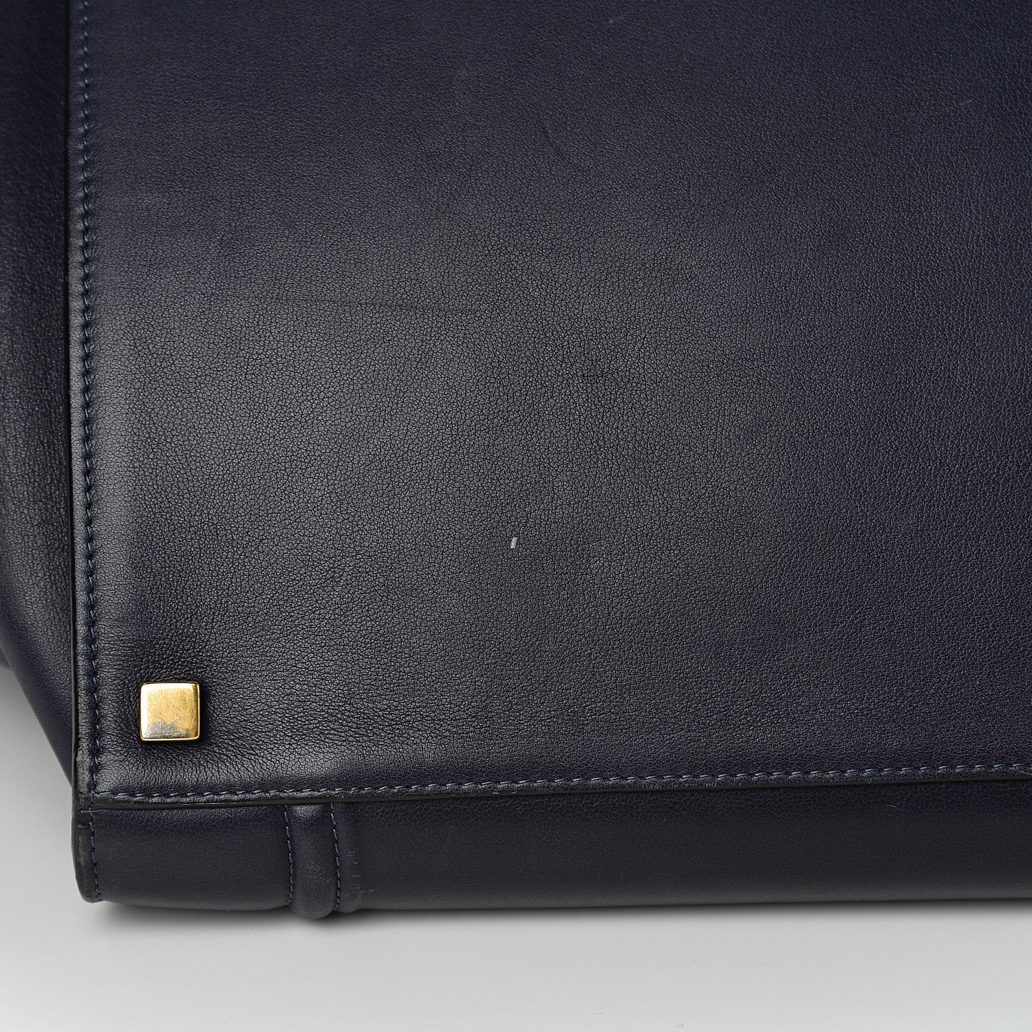 Celine Supple Calfskin Medium Phantom Luggage Midnight 8 of 10