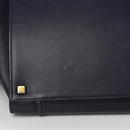 Celine Supple Calfskin Medium Phantom Luggage Midnight 8 of 10
