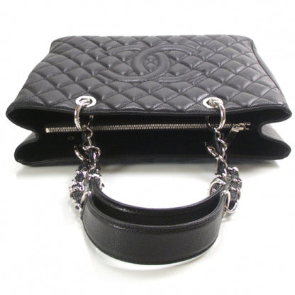 Chanel Caviar Grand Shopping Tote GST Black 5 of 14