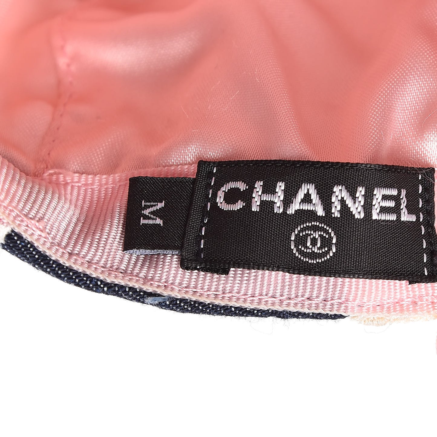 Fabric Patchwork Cap Hat M Multicolor