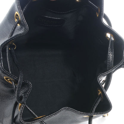Chanel Caviar Drawstring Shoulder Bag Black 6 of 8